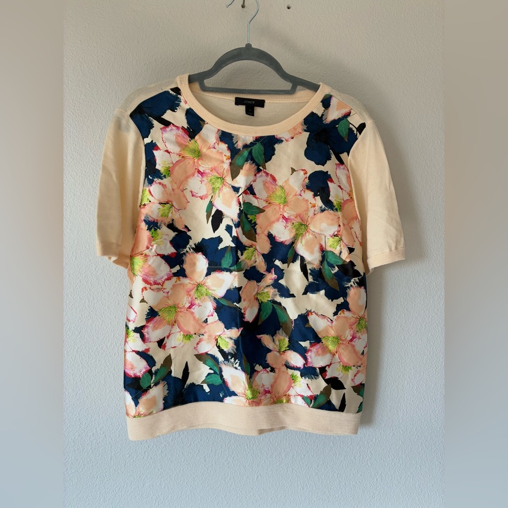 Floral Print Women's Top from JCrew
